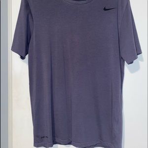 Gray Nike dri-fit short sleeve t-shirt men’s M